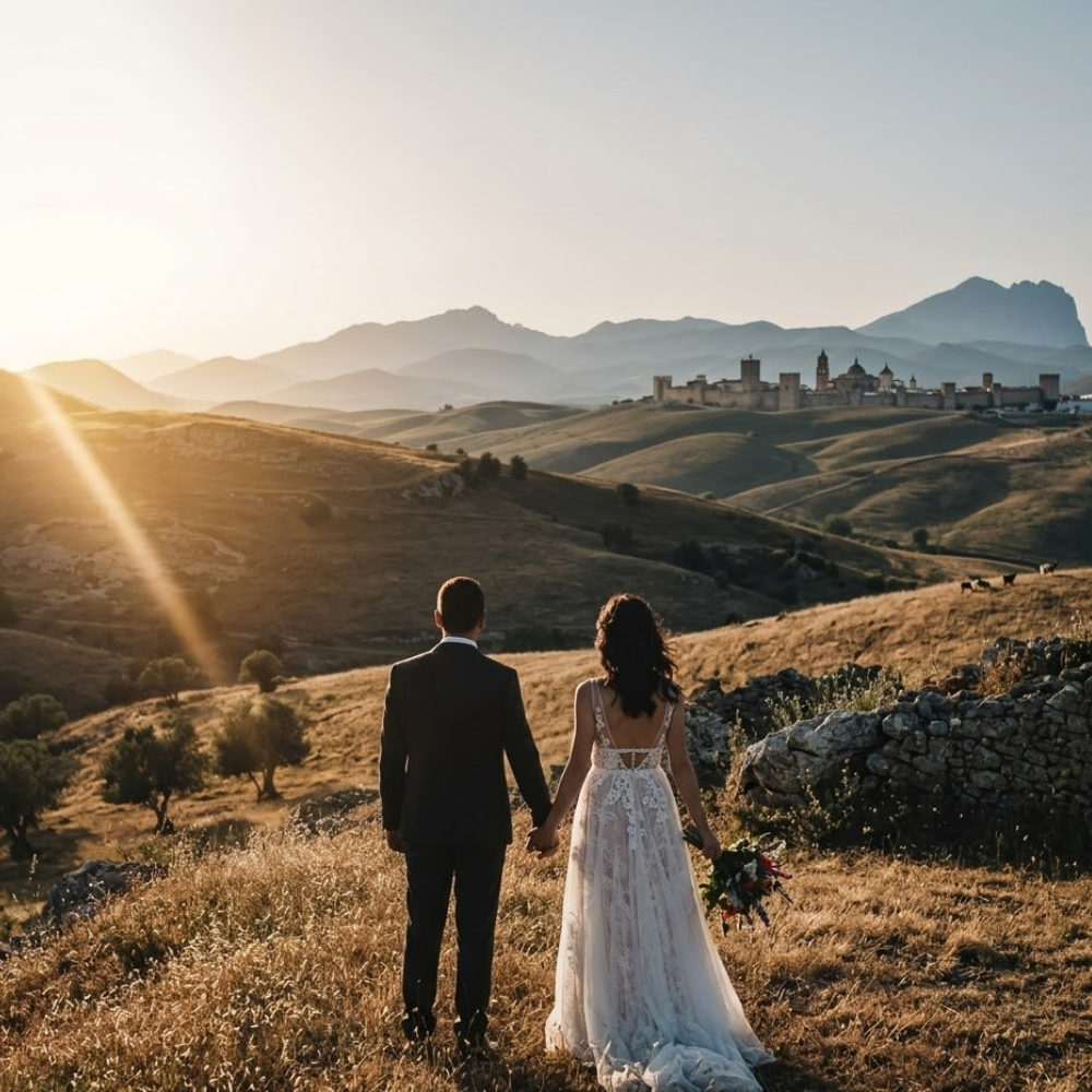 Invitados en una boda con sus teléfonos, capturando momentos
